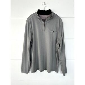 Age of Wisdom 1/4 Zip mens XL gray lightweight‎ Ultra Soft pullover